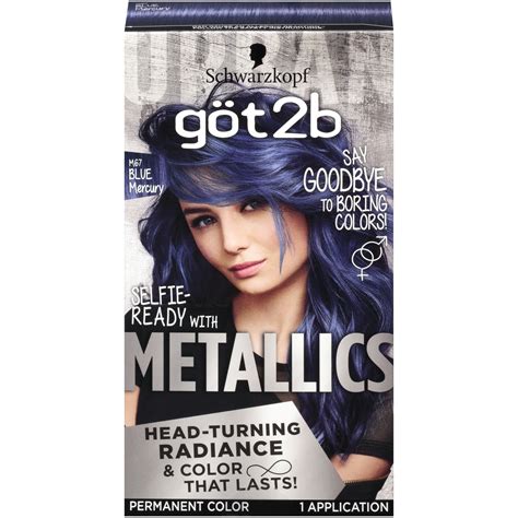 got2b metallics how many box hair color|got2b metallics hair dye instructions.